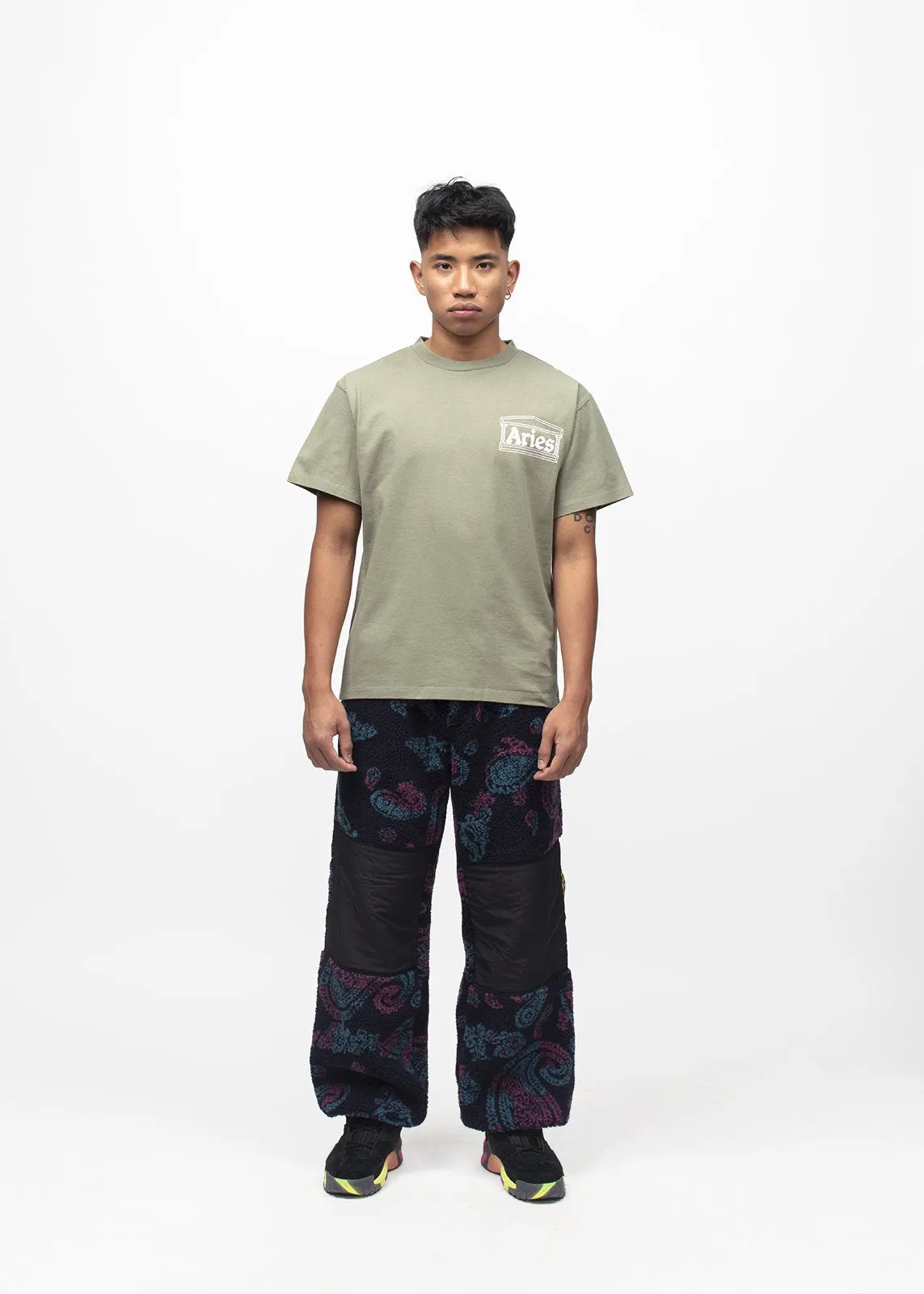 ARIES: CLASSIC TEMPLE TEE [KHAKI]