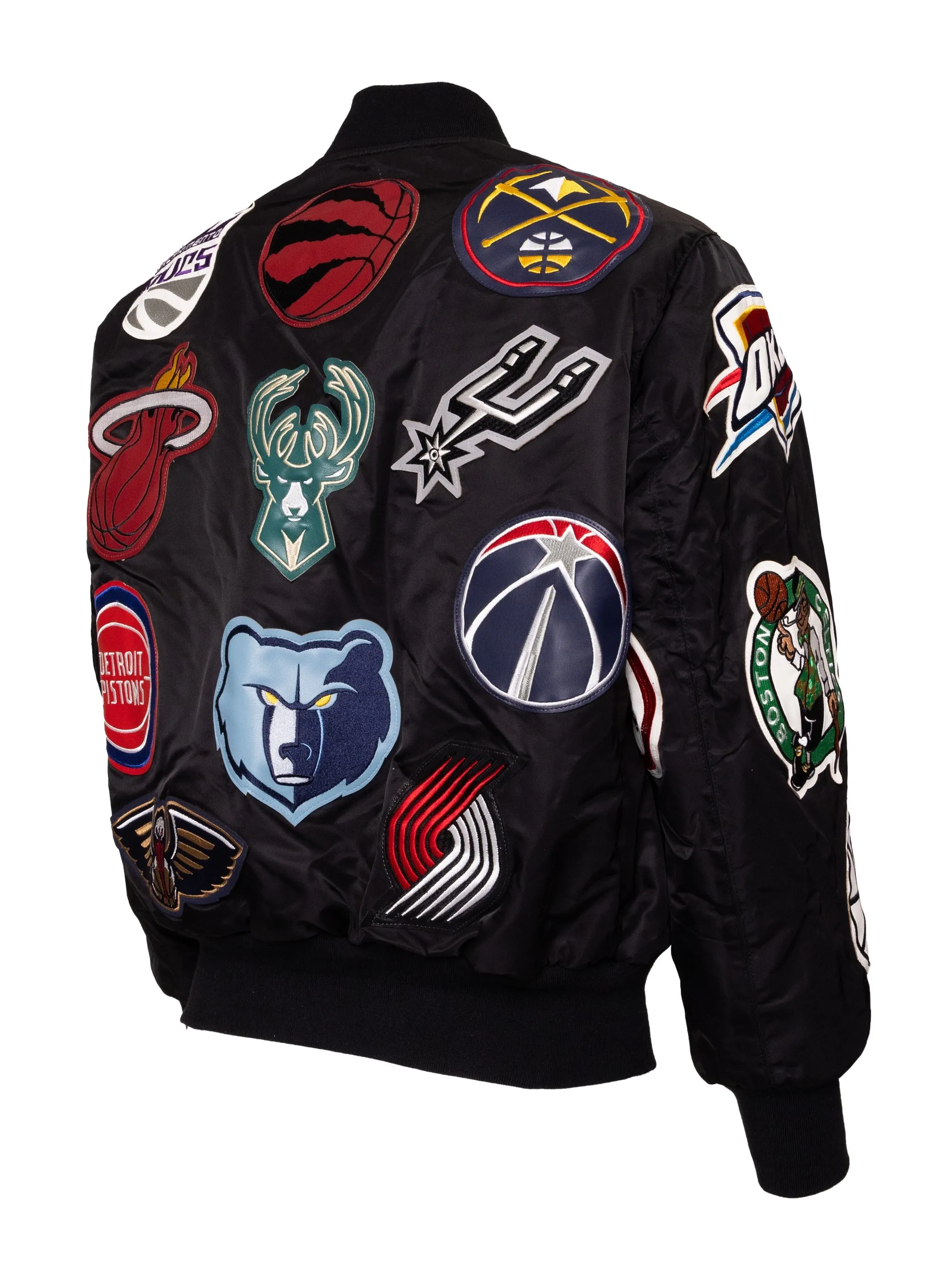 ATLANTA HAWKS x NBA COLLAGE REVERSIBLE BOMBER COLOR