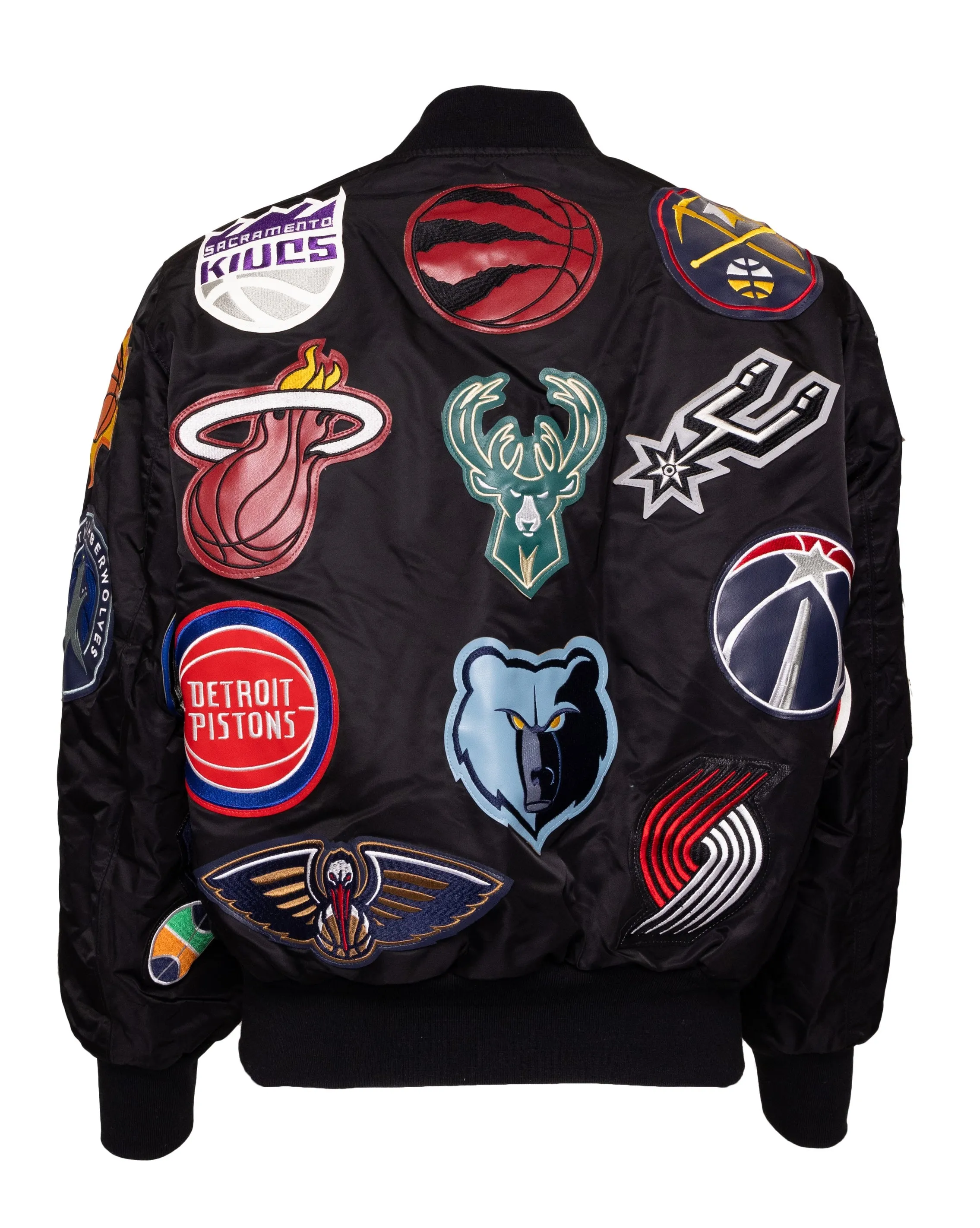 ATLANTA HAWKS x NBA COLLAGE REVERSIBLE BOMBER COLOR