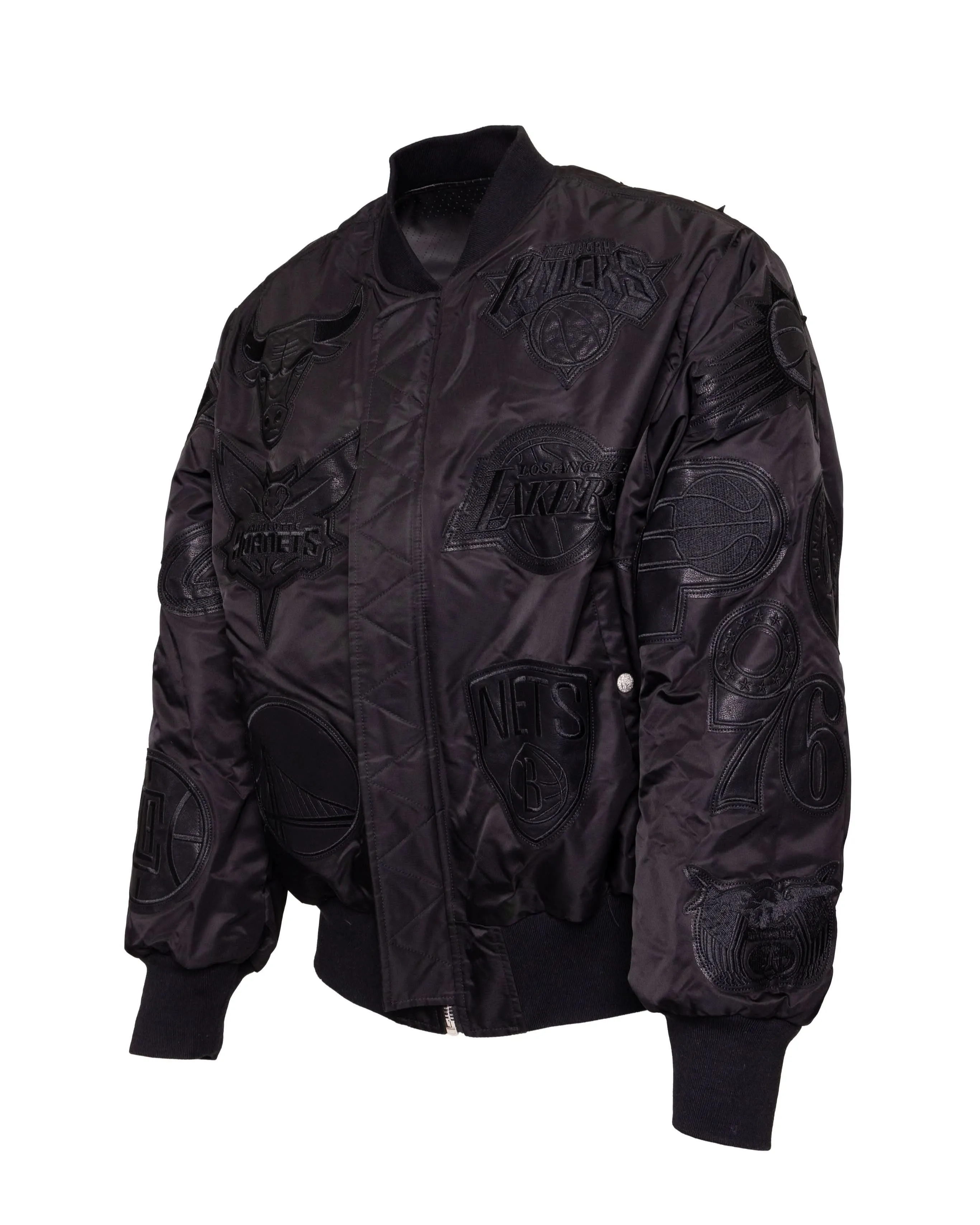 ATLANTA HAWKS x NBA COLLAGE REVERSIBLE BOMBER