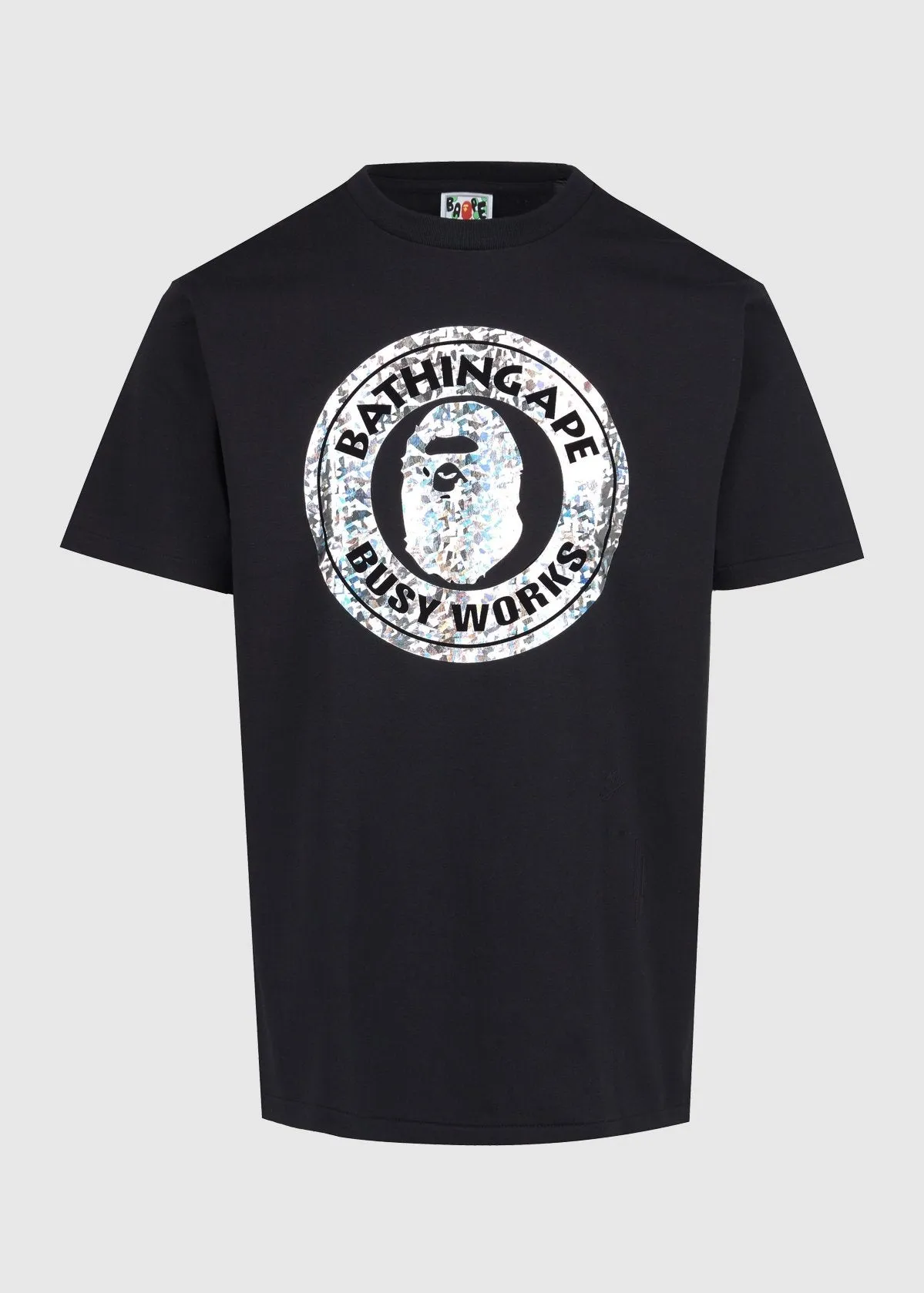 BAPE: AURORA BUSY WORKS TEE [BLACK]
