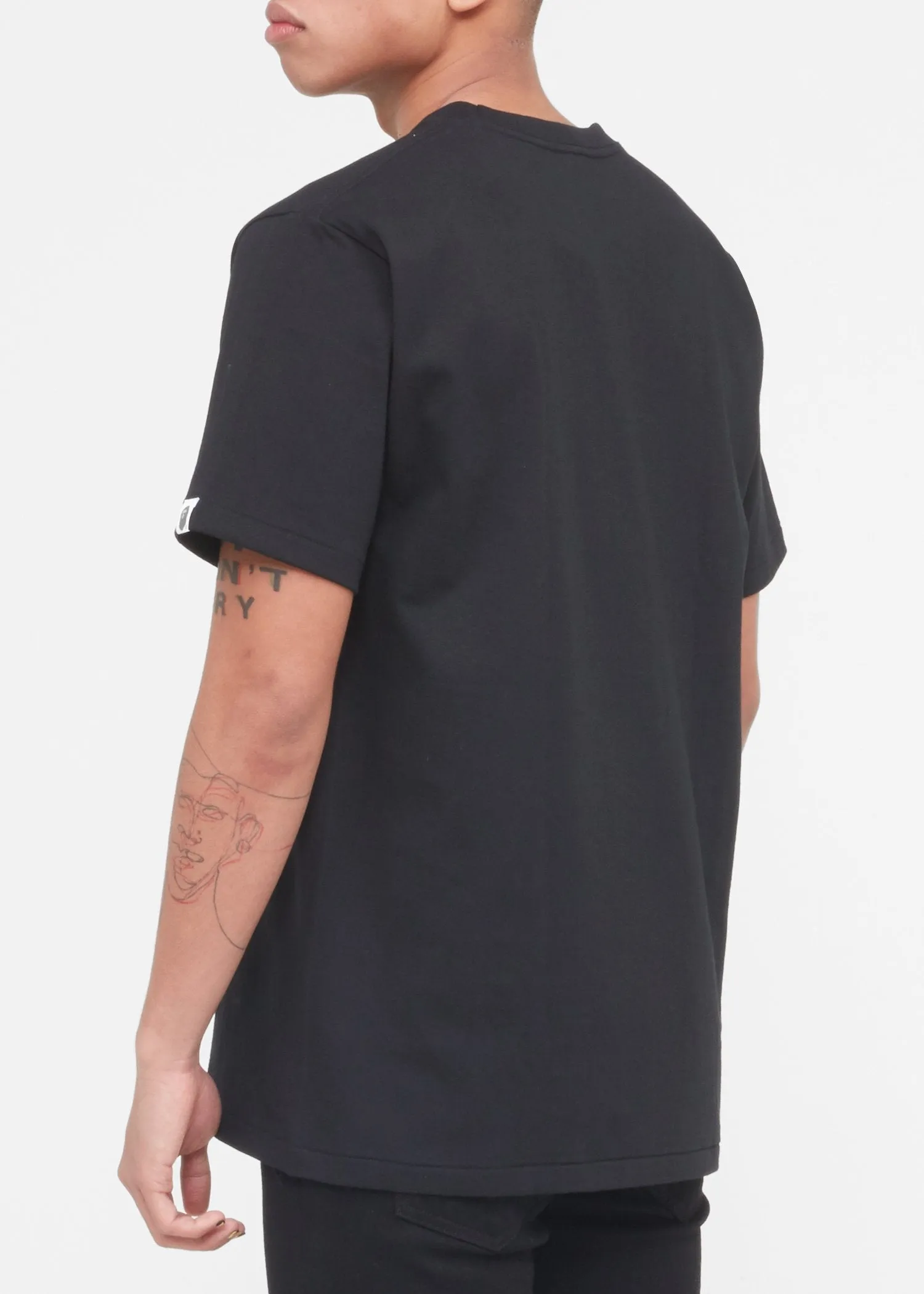 BAPE: AURORA BUSY WORKS TEE [BLACK]
