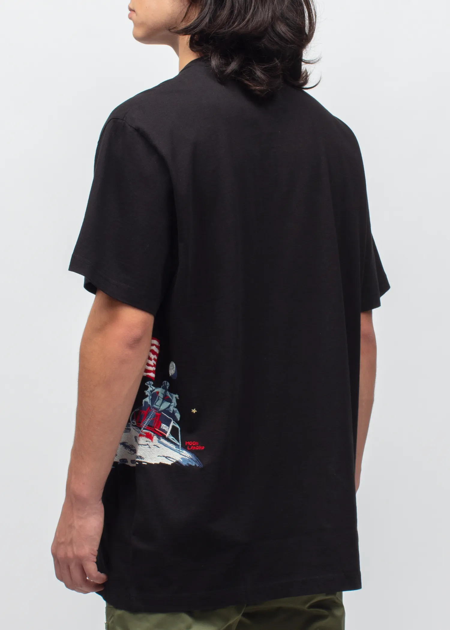BILLIONAIRE BOYS CLUB: MOONWALK SS TEE [BLACK]