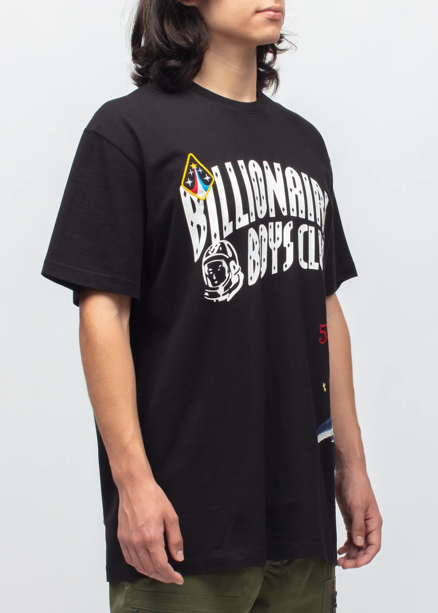 BILLIONAIRE BOYS CLUB: MOONWALK SS TEE [BLACK]