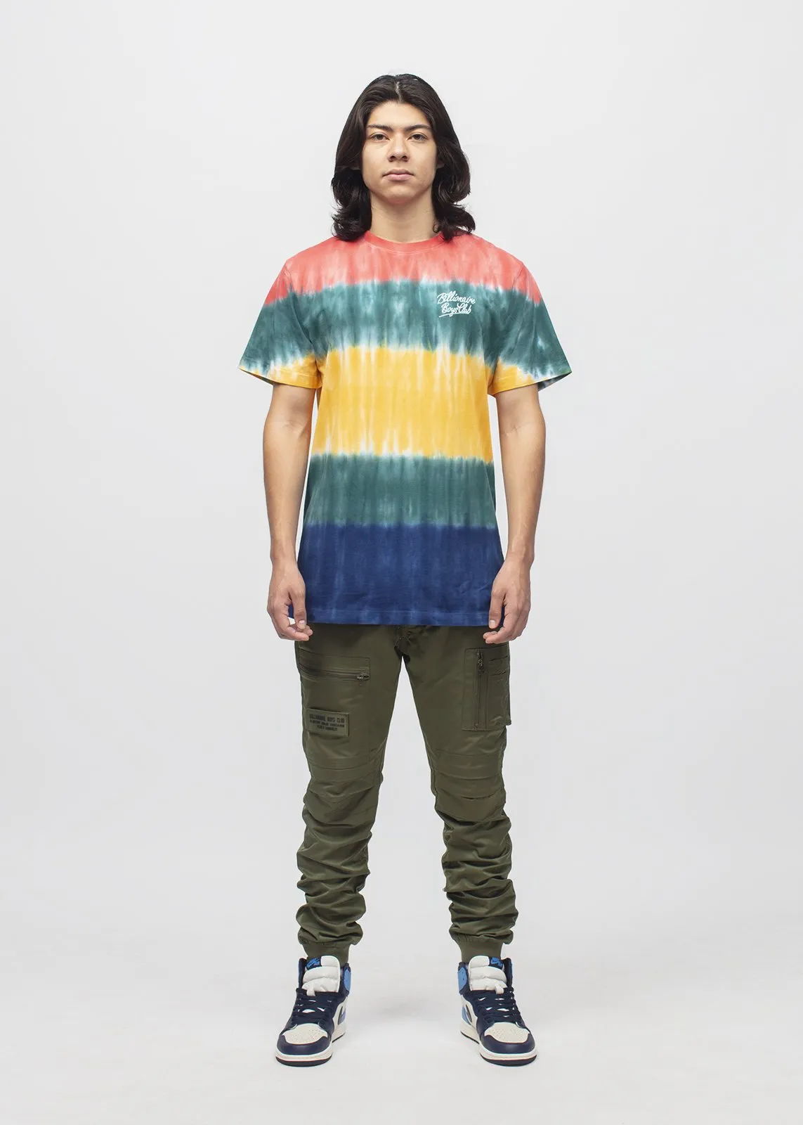 BILLIONAIRE BOYS CLUB: SCRIPTED DYE SS TEE [MULTI]