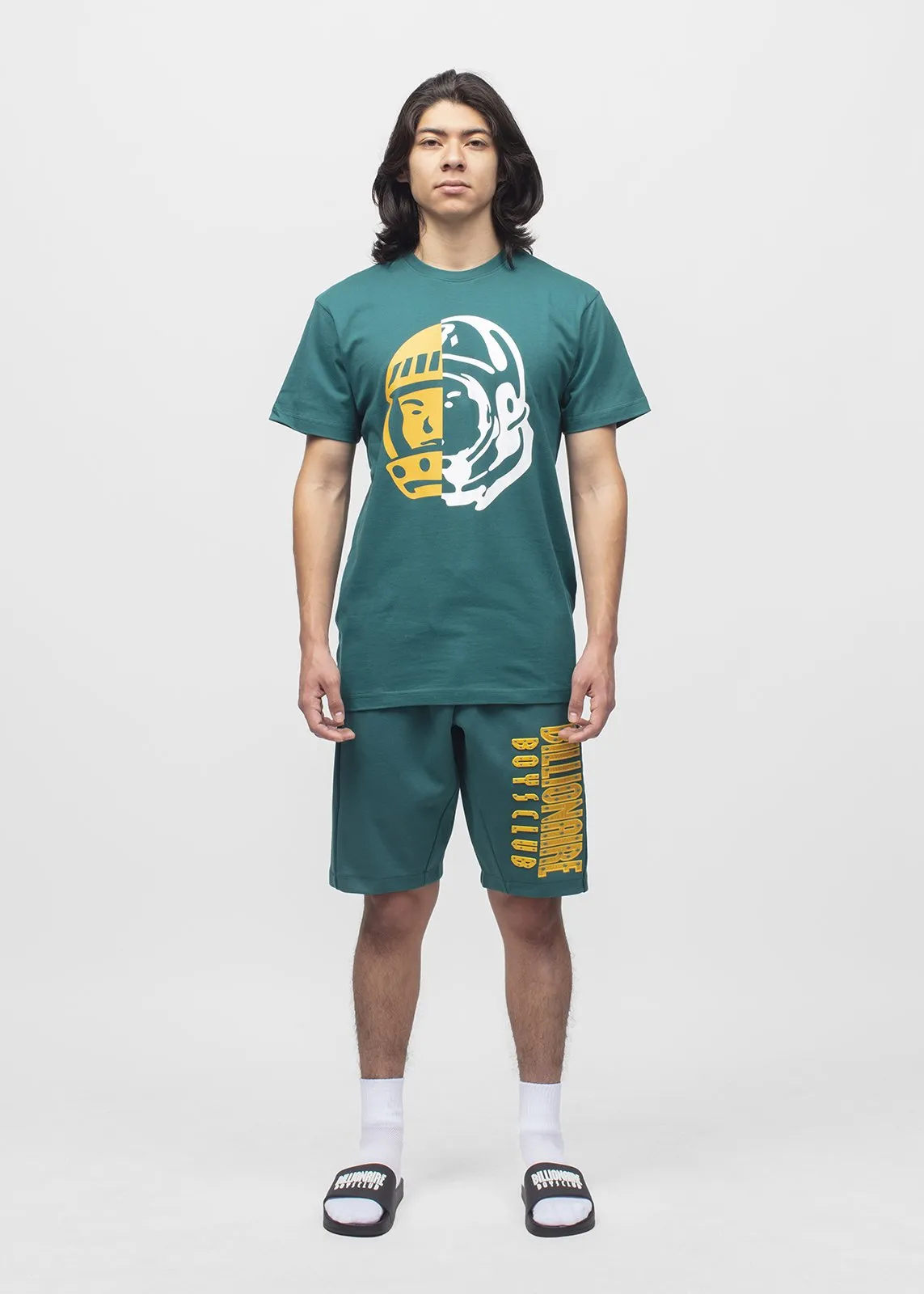 BILLIONAIRE BOYS CLUB: SPACEWALK SS TEE [GREEN]