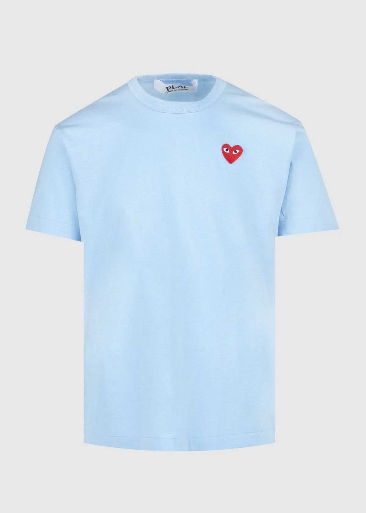 CDG PLAY: SS TEE [BLUE]