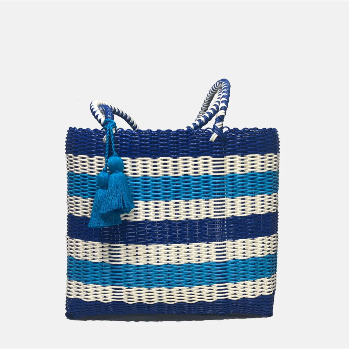 cesta tote ~ medium ~ multistriped ~ unlined