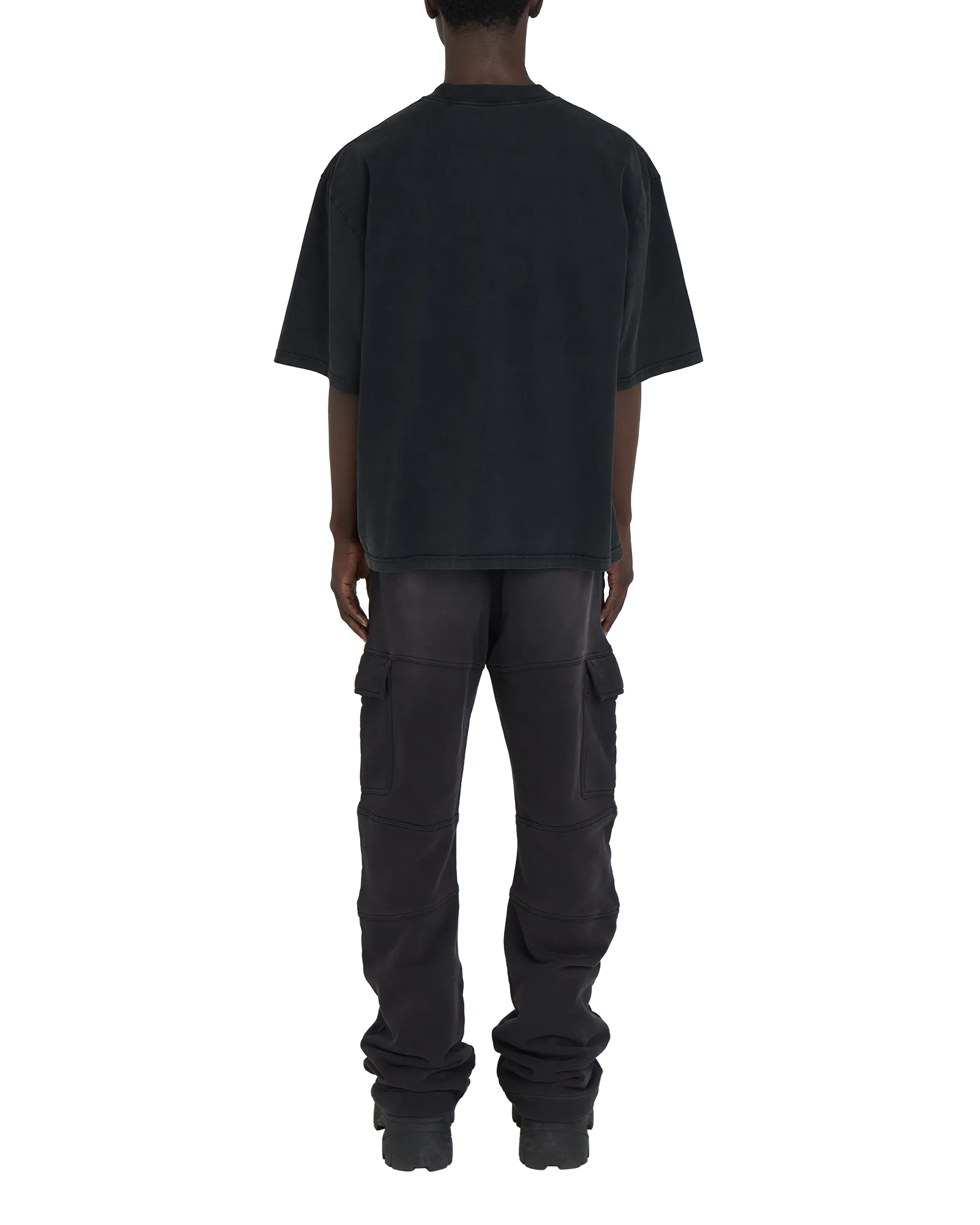 CHARCOAL GREY OVERSIZED T-SHIRT