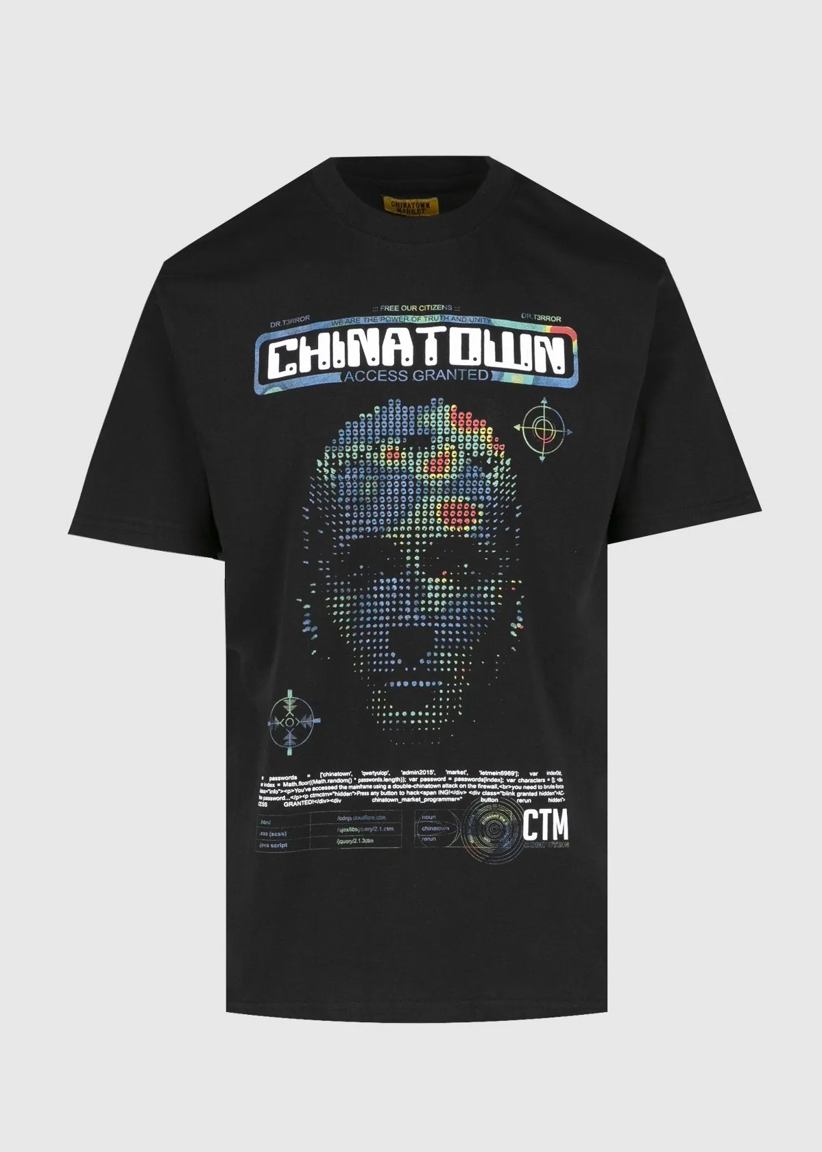 CHINATOWN MARKET: AI SS TEE [BLACK]