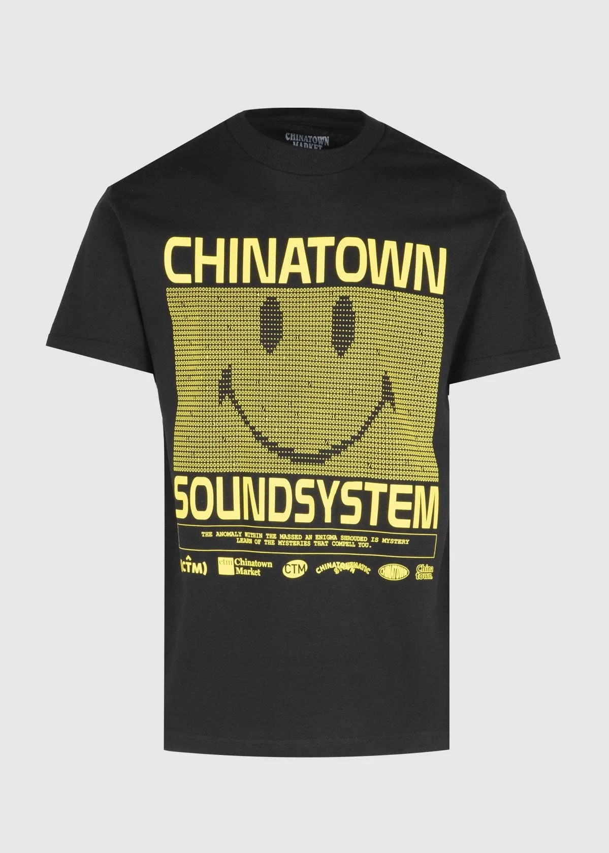 CHINATOWN MARKET: SOUND SYSTEM TEE [BLACK]