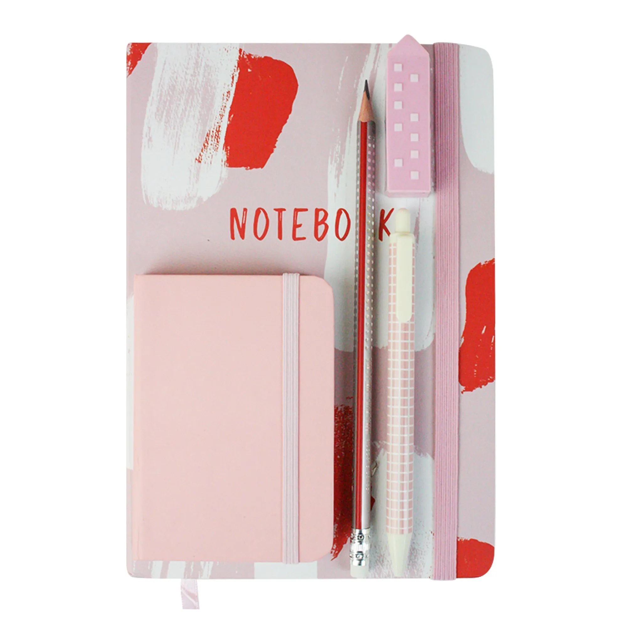 Elegant A5/A7 Pink Stationery Gift Set | Perfect for Students and Professionals