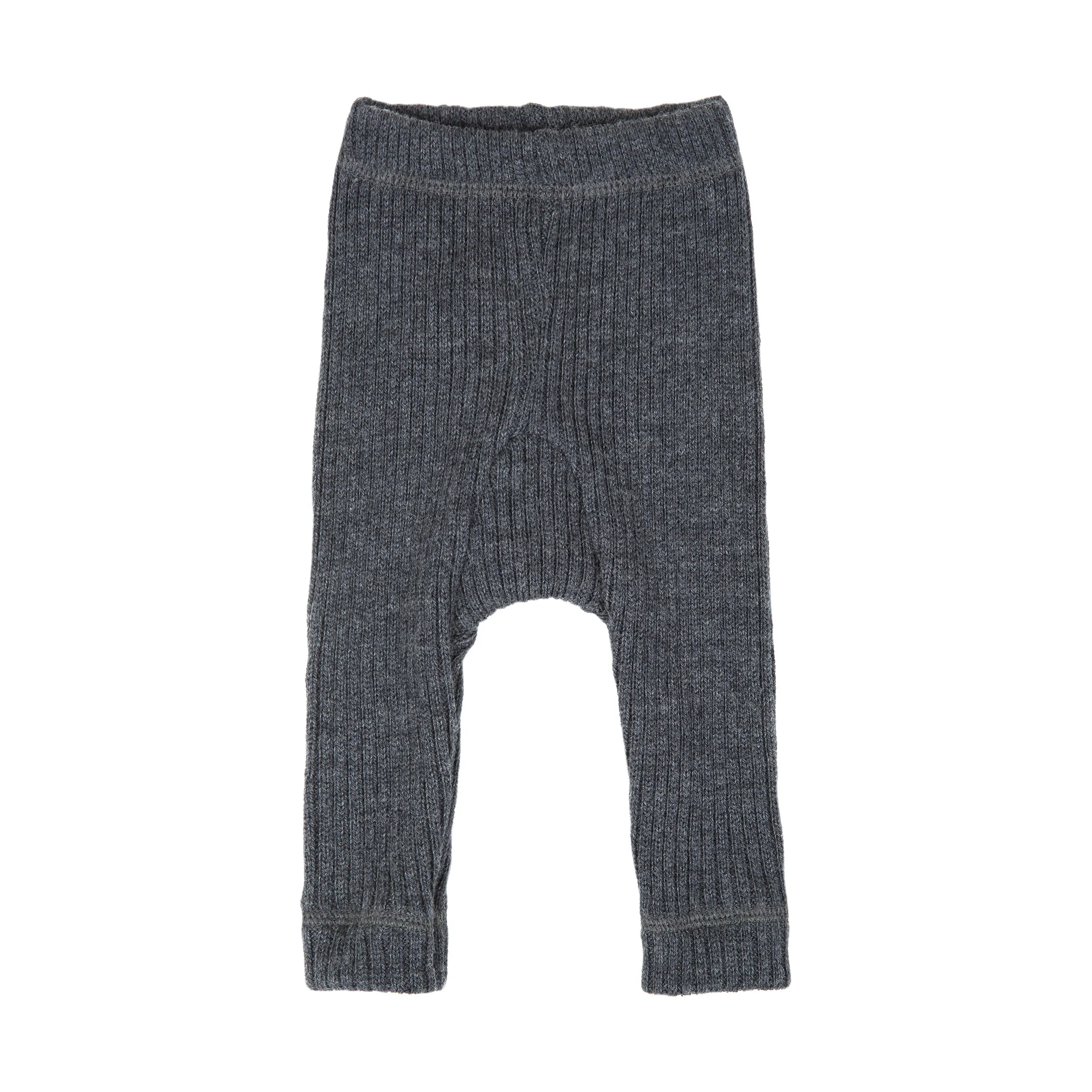 joha - heavy knit pants anthrasite