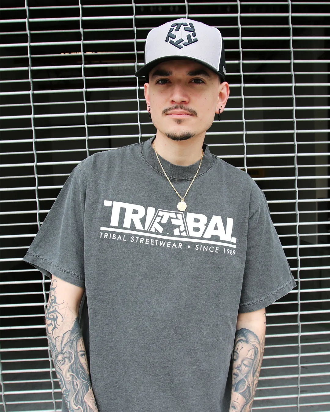 RUBBER FONT - Max Heavyweight Tee