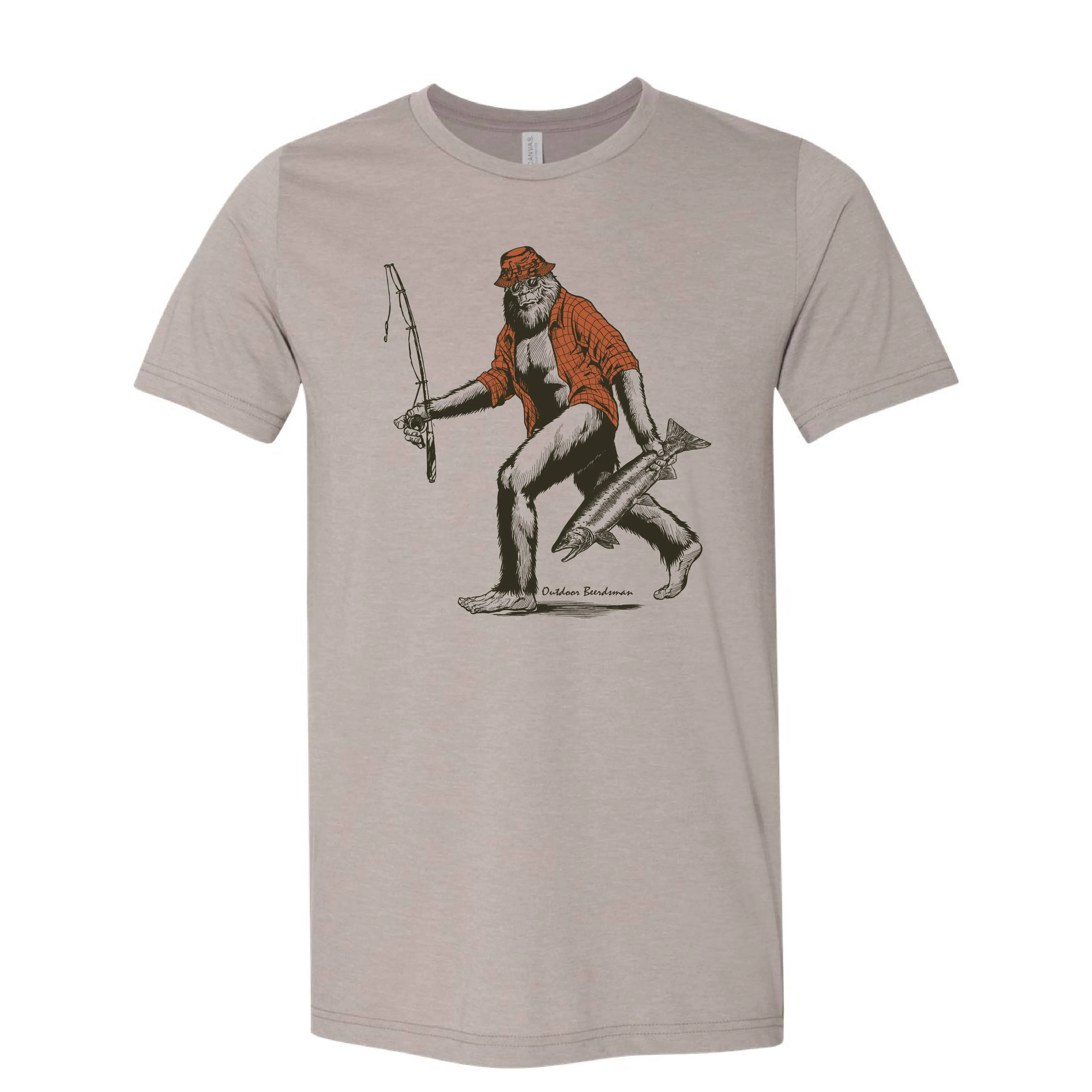 Sasquatch Fishing T-Shirt
