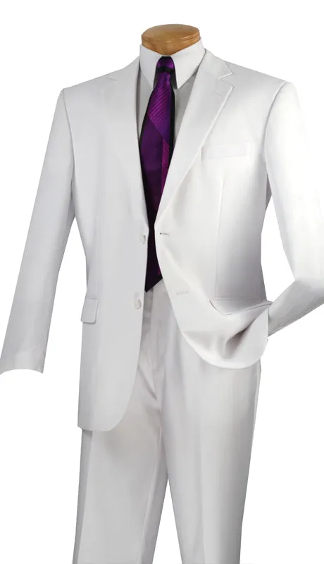 Vinci  2C900-2-WH   Mens Suit