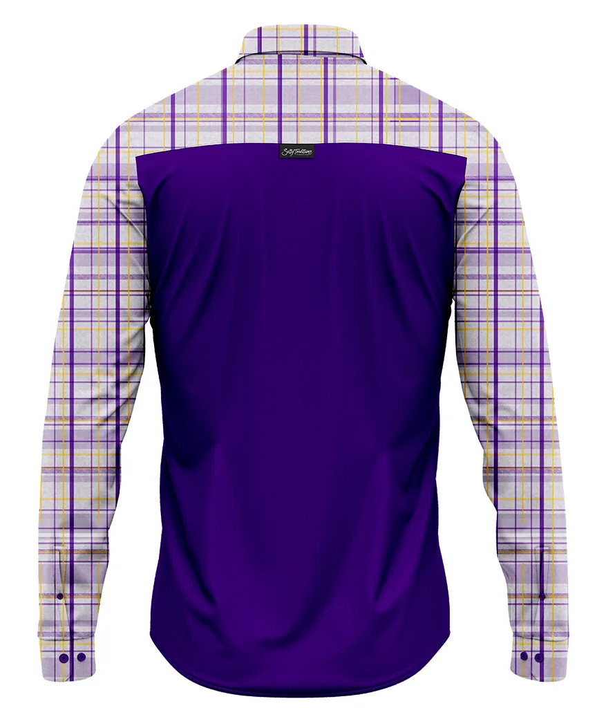 Youth Purple Plaid